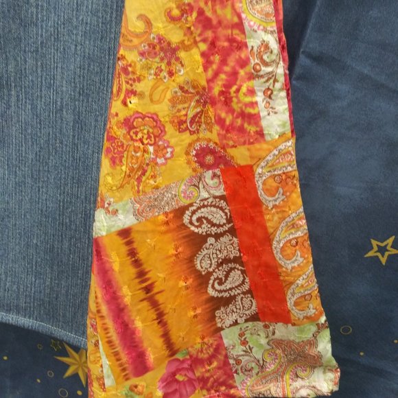 2175 Jeaniemade Size 15/16 Maurices Bell-Bottoms - Picture 2 of 4